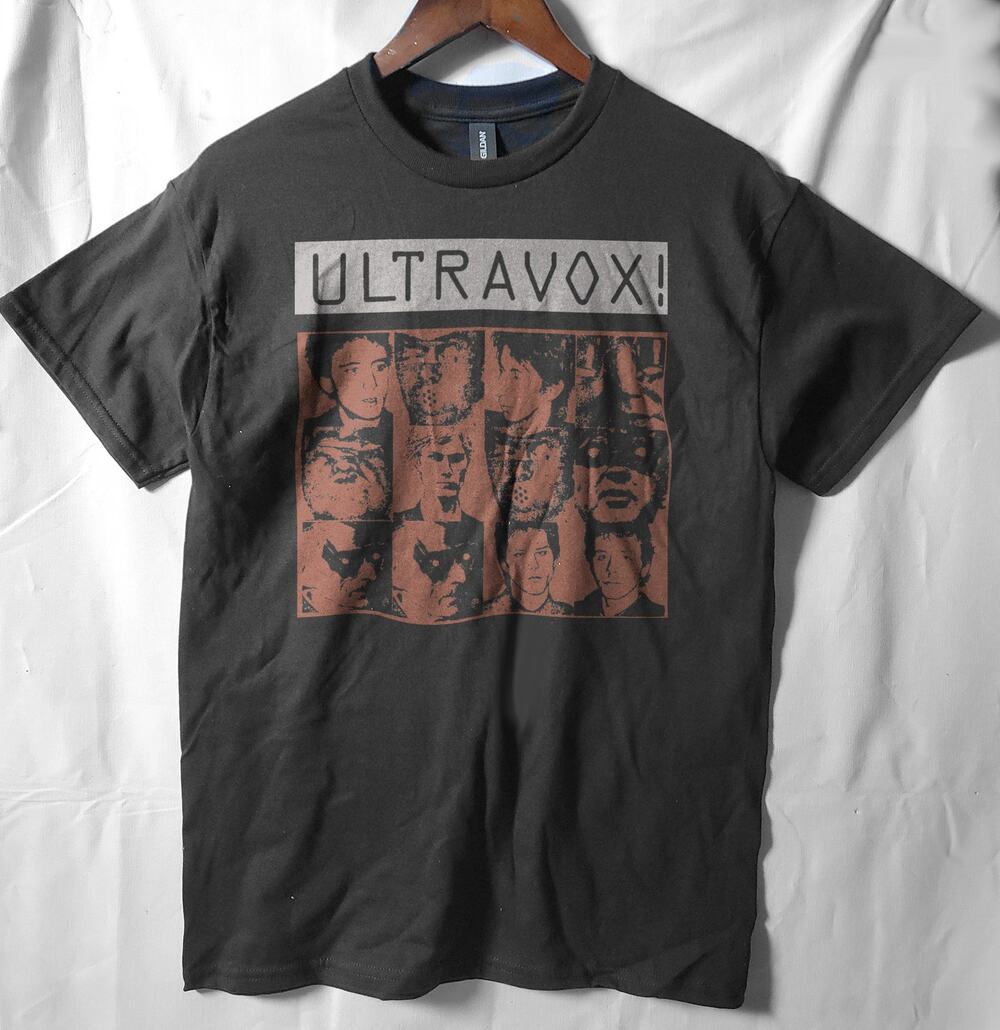Ultravox band t shirt Size Medium Black